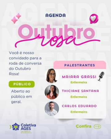 Roda de Conversa do Outubro Rosa