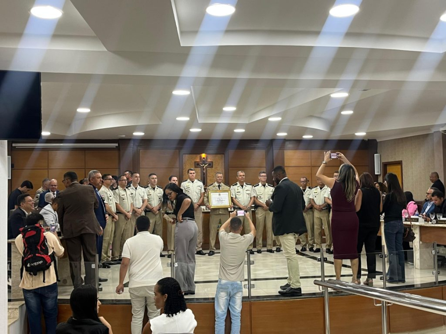 Major PM Wilner Souto recebe Título de Cidadão Jacobinense em reconhecimento aos serviços prestados à cidade